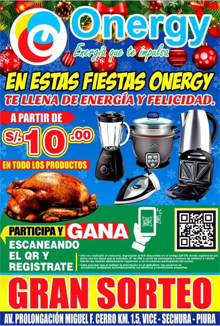 Sorteo Onergy